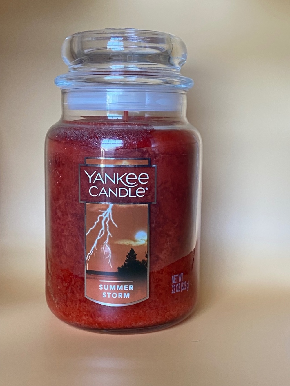 Yankee Candle Summer Storm Candle  22 Oz Retired Brand New
